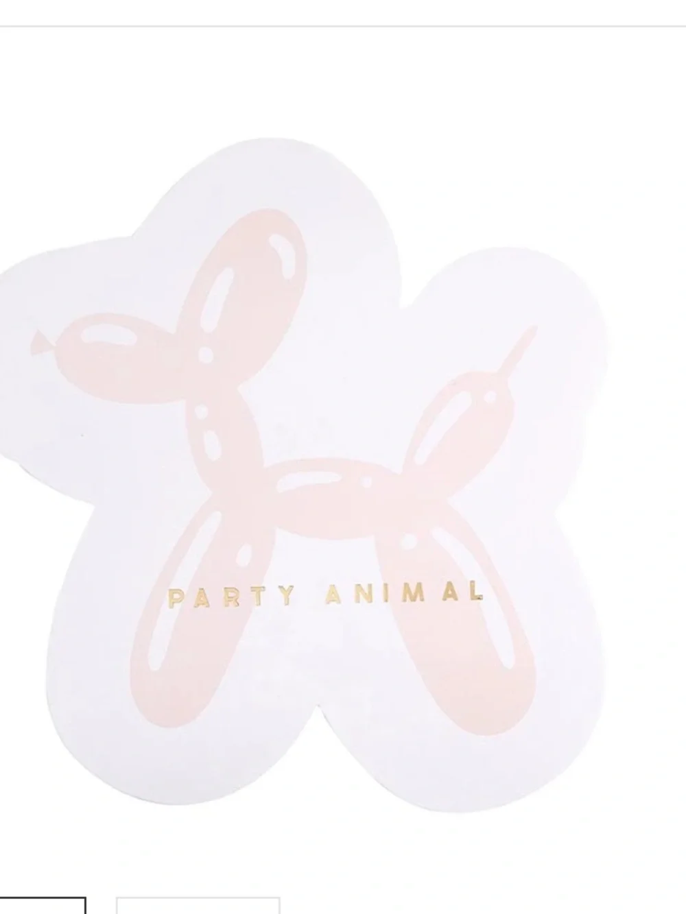 Al T Collection Party Animal Table Favors NWT SET OF 12
